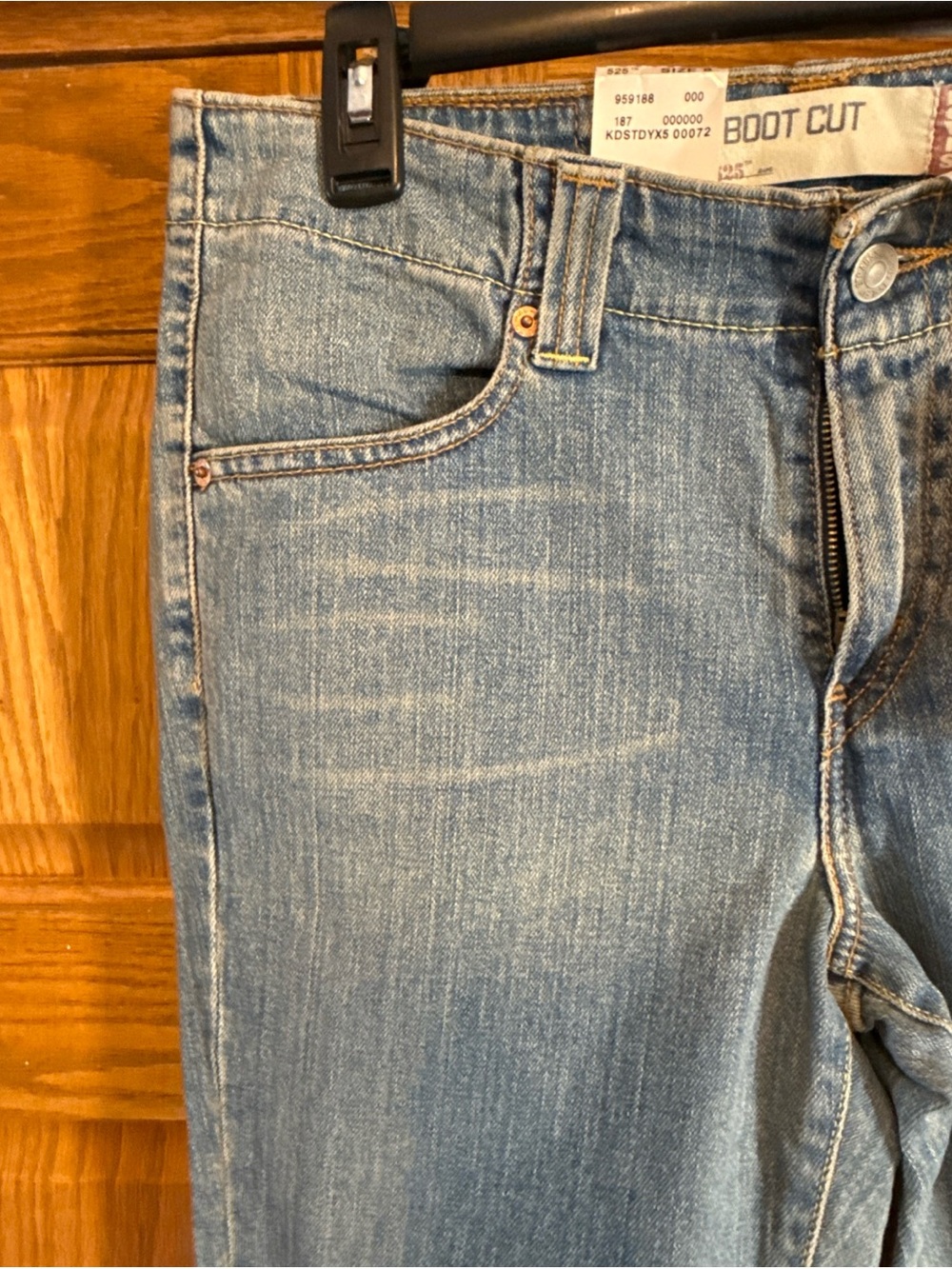 Levi's Light Blue Bootcut Stretch Jeans - Picture 3 of 10